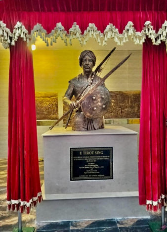 U Tirot Sing honoured in Bangladesh, ICCR Library in Dhaka named after him