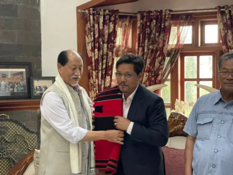 Conrad-Rio unity show, NPP to back NDPP in Nagaland and NPF in Manipur